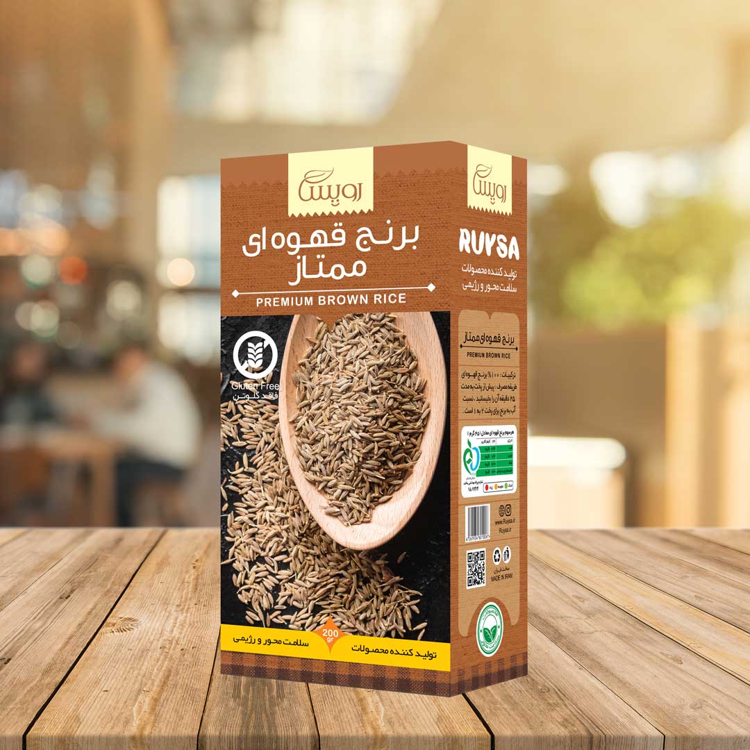 برنج قهوه ای بدون گلوتن